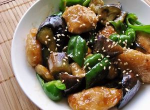 なす＆ピーマン＆鶏むね肉で簡単中華！-レシピのメイン写真