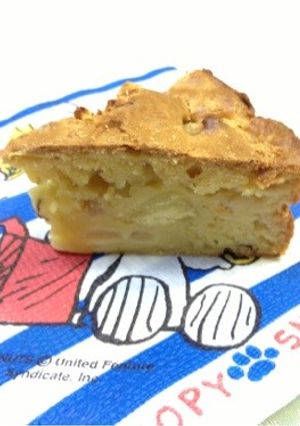 《低カロ》さつまいもとりんごのケーキ-レシピのメイン写真