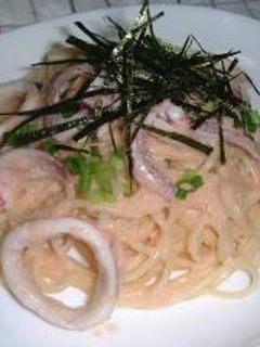 イカタラマヨパスタ-レシピのメイン写真