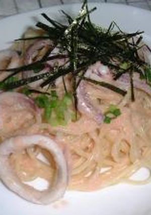 イカタラマヨパスタ-レシピのメイン写真