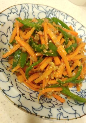 人参がモリモリ食べれる炒め物！-レシピのメイン写真