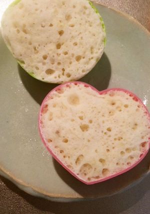 卵乳油砂糖なし！米粉のバナナ蒸しパン☆-レシピのメイン写真