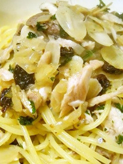 鰯のスパゲティー-レシピのメイン写真