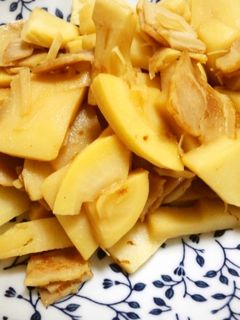 竹の子とベーコンの炒め物-レシピのメイン写真