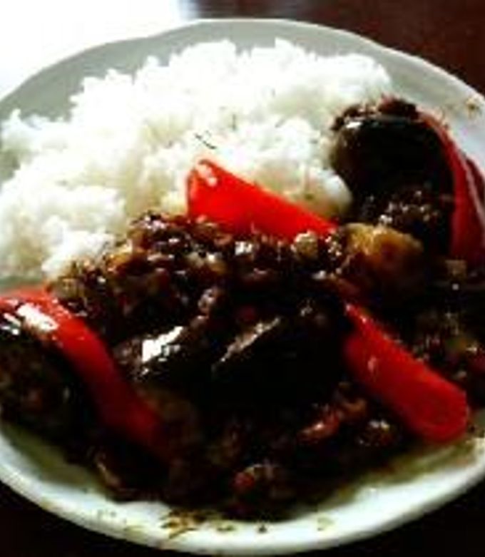 ・なすと挽肉のカレー・-レシピのメイン写真