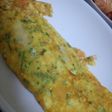 パセリとチーズのオムレツ