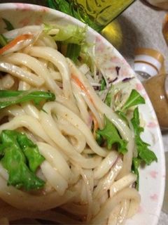 サラダうどん-レシピのメイン写真