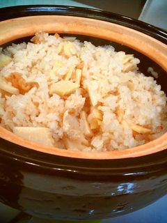 土鍋でたけのこご飯-レシピのメイン写真