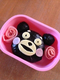 クマもんキャラ弁★彡-レシピのメイン写真