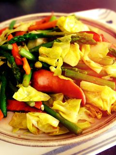 ◍ 野菜炒め ◍ カレー風味 ◍-レシピのメイン写真