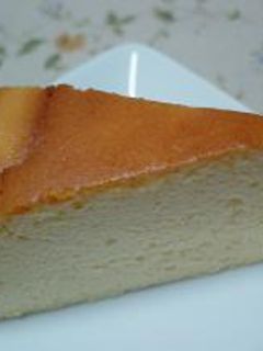 ベイクドスフレチーズケーキ-レシピのメイン写真