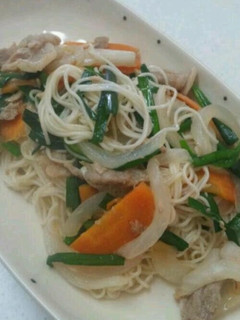 簡単♪美味しい素麺チャンプルー-レシピのメイン写真