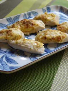 ささみのピリ辛マヨチーズ焼き♪-レシピのメイン写真