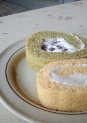 甘さ控えめ米粉のロールケーキ-レシピのメイン写真