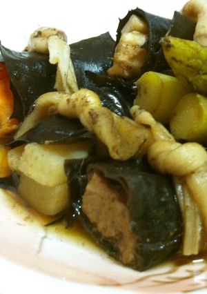 いろいろ具材のめ巻き（昆布巻）-レシピのメイン写真