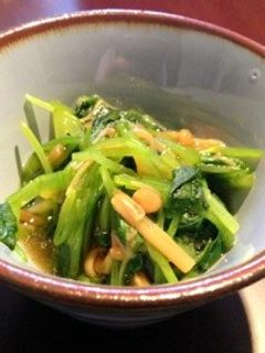 三つ葉のなめ茸和え-レシピのメイン写真
