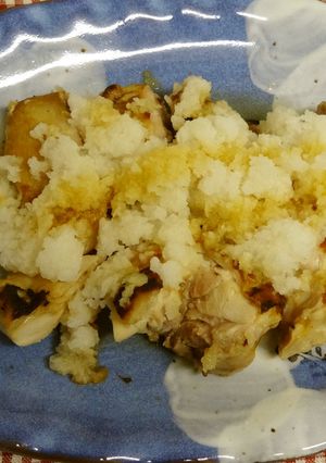 ノンオイルでヘルシー　鶏肉のおろし焼き-レシピのメイン写真