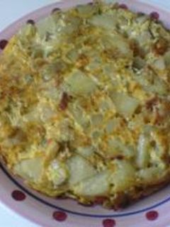 スパニッシュオムレツ(鮭)-レシピのメイン写真