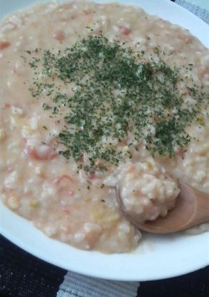 トマトクリームリゾット-レシピのメイン写真