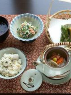 秋のメニュー 栗ぜんざい-レシピのメイン写真