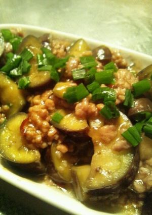 ピリ辛*茄子の挽き肉炒め*丼にも~-レシピのメイン写真