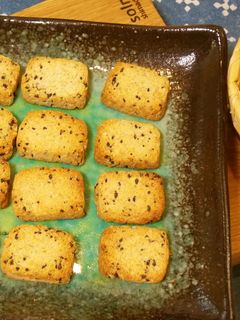 黒ごまおからクッキー-レシピのメイン写真