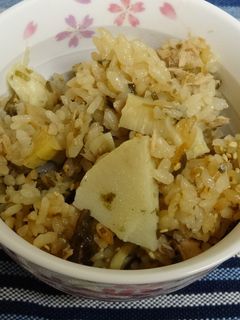 筍とツナと塩コンブの炊き込みご飯-レシピのメイン写真