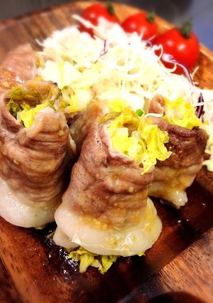 レンジで豚肉の白菜巻き。-レシピのメイン写真