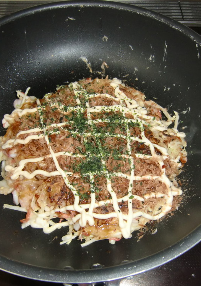 我が家のお好み焼き-レシピのメイン写真
