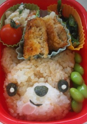 ☆チワワ☆キャラ弁-レシピのメイン写真