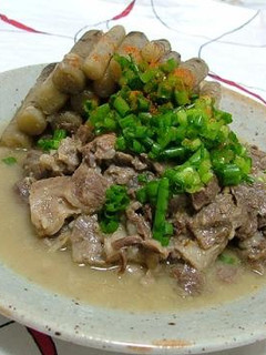 とろとろ牛すじ肉のどて焼き 牛蒡入り-レシピのメイン写真