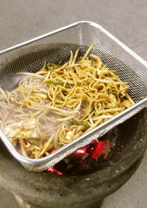 かご焼きそば-レシピのメイン写真