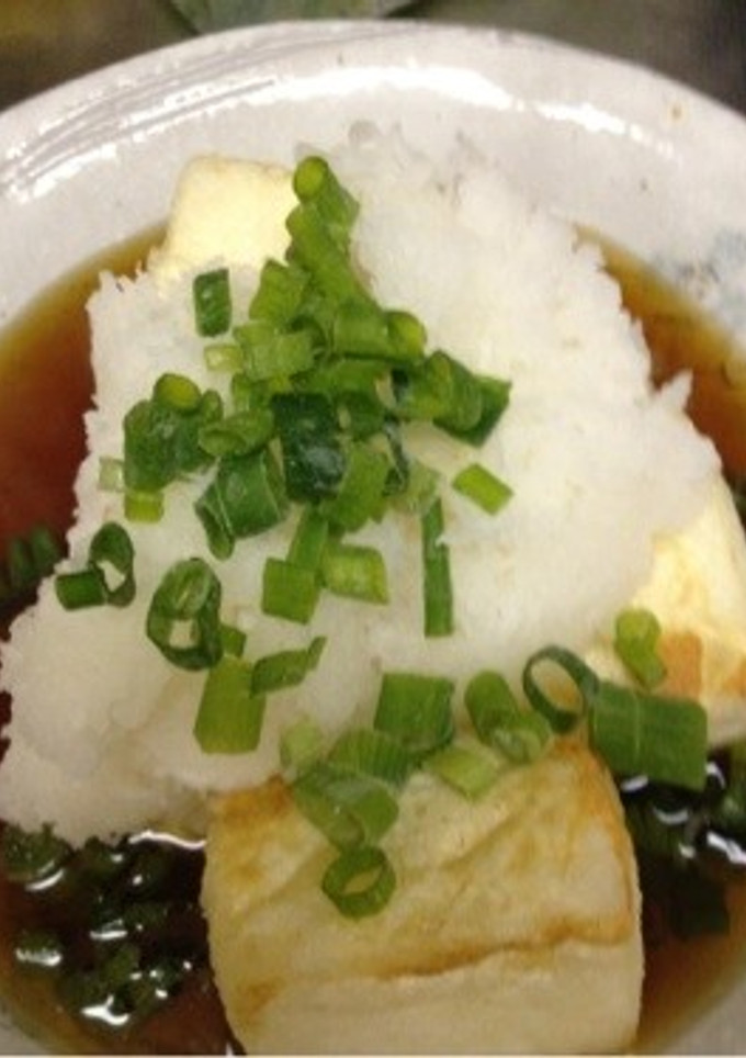 簡単！揚げ出し豆腐おろしのせ-レシピのメイン写真