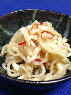 切干大根の酢の物-レシピのメイン写真