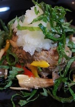 シソたっぷり和風ハンバーグ-レシピのメイン写真