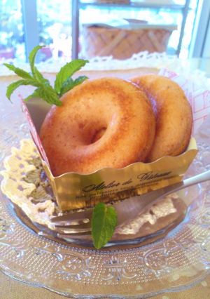 焼きドーナツ・・～いちご-レシピのメイン写真