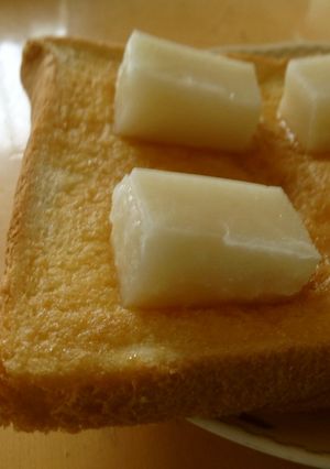 ビックリなきなこもちトースト-レシピのメイン写真