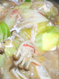 カニカマと豆腐のあんかけ風煮-レシピのメイン写真