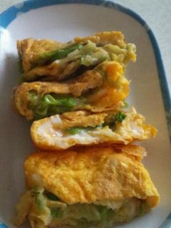 レタス卵焼き-レシピのメイン写真