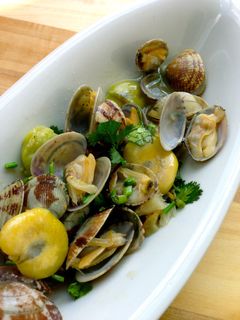 あさりと空豆のアヒージョ風-レシピのメイン写真