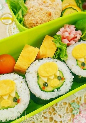 きゅうりのかっぱ巻きde簡単かっぱちゃん-レシピのメイン写真