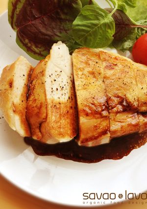 鶏胸肉のじっくりソテー 焦がしバター醤油-レシピのメイン写真
