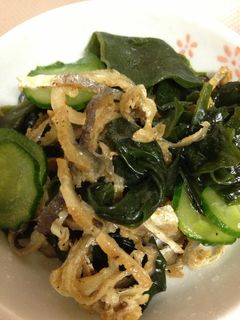 鱧皮の酢の物-レシピのメイン写真