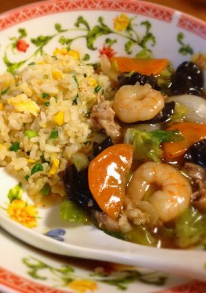 お野菜たっぷり！あんかけチャーハン-レシピのメイン写真
