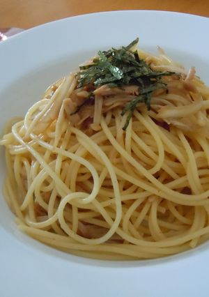 ツナとえのきの和風パスタ-レシピのメイン写真