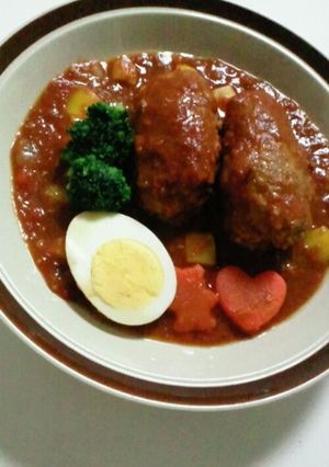 煮込みハンバーグ…☆☆☆☆-レシピのメイン写真