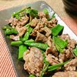 旨!早!お酒が進む!牛肉と葱の山椒炒め