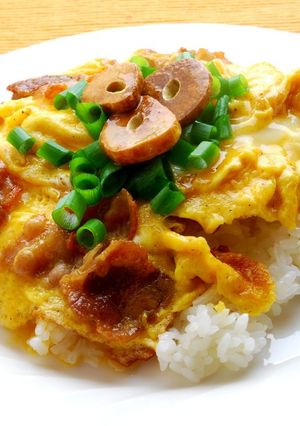 神戸発超簡単超美味しい豚肉玉子ライス-レシピのメイン写真