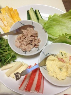 簡単!手巻き寿司パーティ-レシピのメイン写真