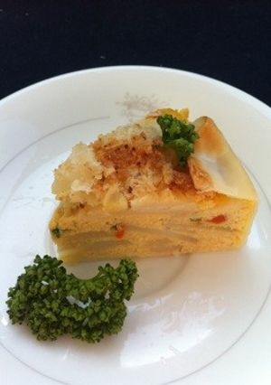 餃子の皮とおからでキッシュ。-レシピのメイン写真